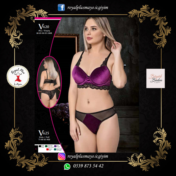 Venüs Destekli Sütyen Takım V625