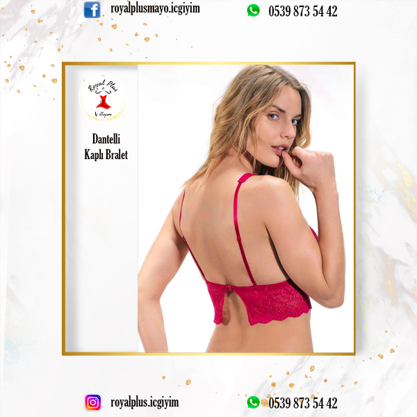 Cotton Hill Dantelli Kaplı Bralet